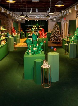 Diptyque Holiday Pop-Up Store for Eau de Rose de Parfum
