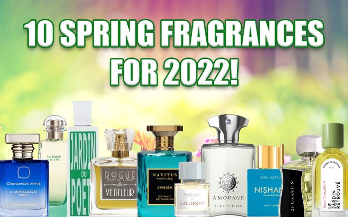 Best fragrances for Spring 2022