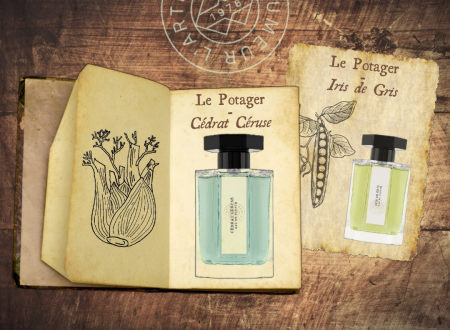 L'Artisan Parfumeur Cédrat Ceruse and Iris de Gris are part of the Le Potager collection, just launched by the brand and inspired by vegetables.