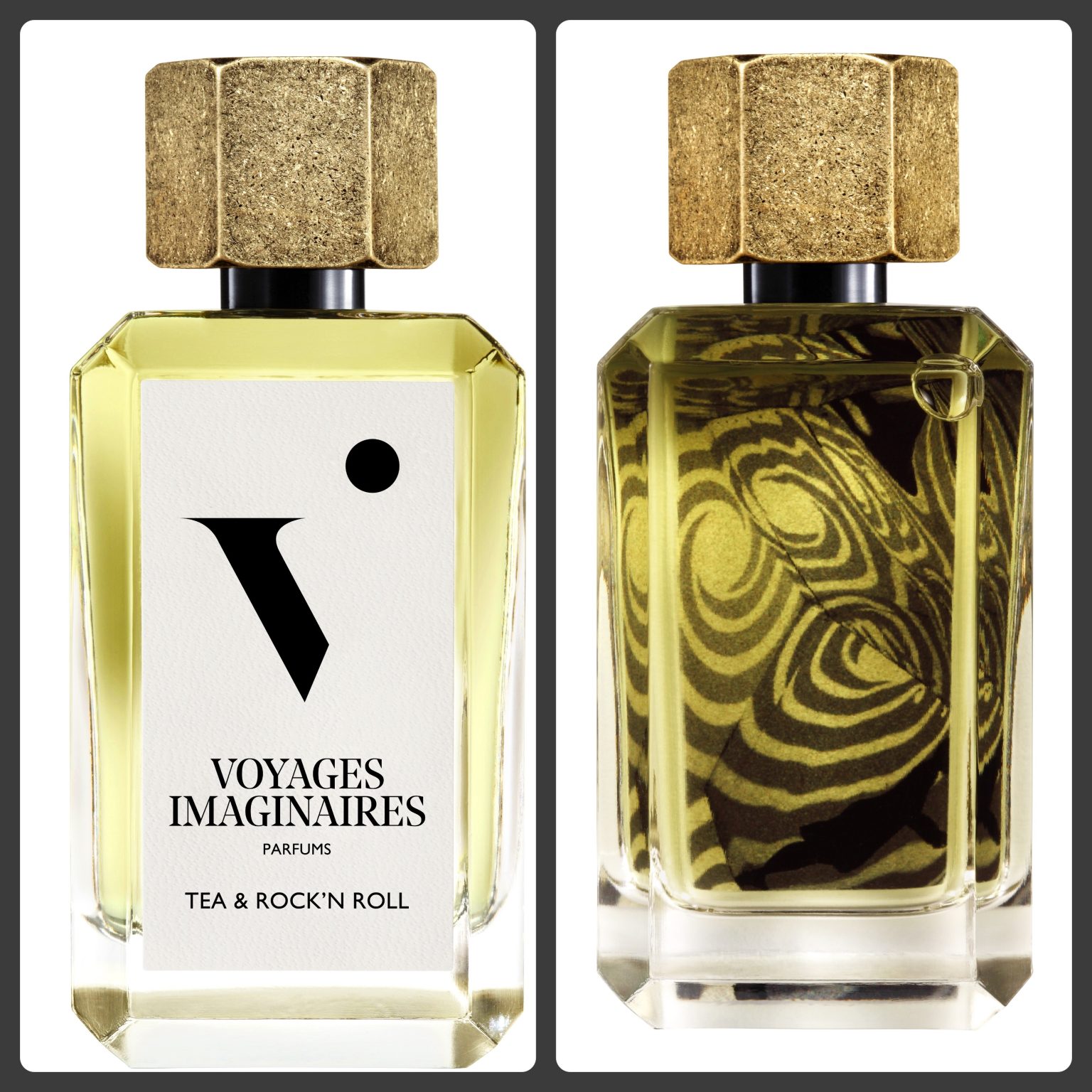 Voyage Imaginaires Tea &Rock'N Roll is an all natural perfume composed by Isabelle Doyen