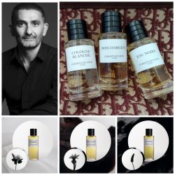 Christian Dior Cologne Blanche, Bois d'Argent and Eau Noire are the first three perfumes to be relaunched by Francis Kurkdjian for Christian Dior Parfums as Limited editions La Trilogie Initiale