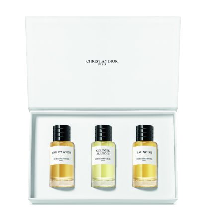 Christian Dior Cologne Blanche, Bois d'Argent and Eau Noire have just been released in 40 ml bottle version, in a limited series box