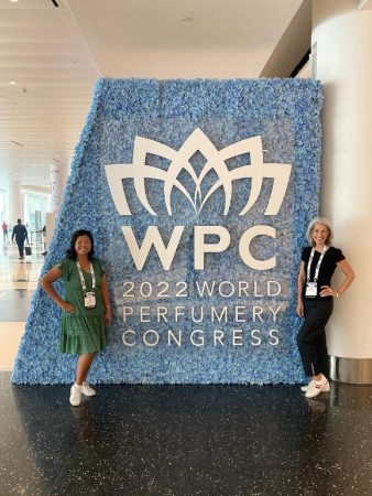 Yosh Han and Miriam Vareldzis at World Perfumery Congress 2022 Game changers