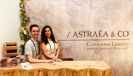 Co-owners Christopher Brown and Tamar Builder-Brown of Astraea & Co.