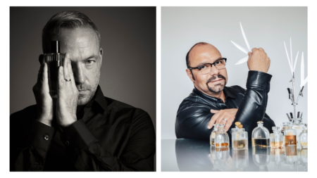 Nicolas Chabot Le Galion owner and Rodrigo Flores-Roux Givaudan Senior Perfumer