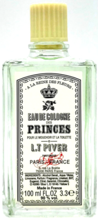 1850, EAU DE COLOGNE DES PRINCES, L.T.Piver. first known use of mint in modern fragrance