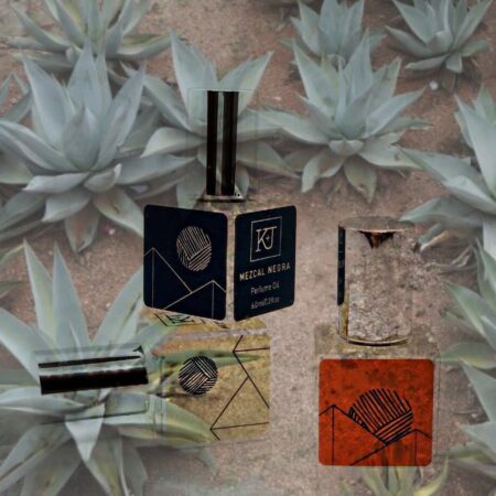 Kelly + Jones Mezcal perfumes Collection Blamca, Negra and Roja perfumes