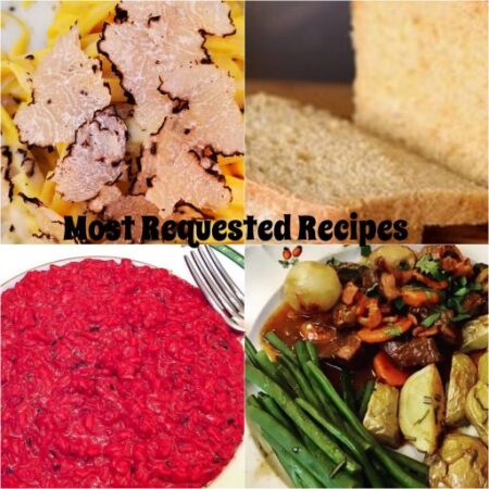 Most requested recipes