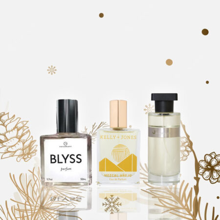 Perfumology Blyss, Ineke Jaipur Chai and Kelly +Jone Mezcal