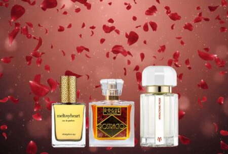 Best 2023 Valentine's Day Perfumes Strangelove nyc Meltmyheart, Rogue Rostracto Ramon Monegal Attractone Musk