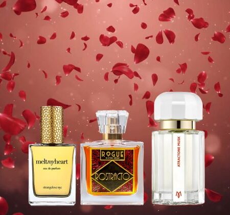 Strangelove NY Meltmyheart, Rogue Perfumery and Rostracto Ramon Monegal Attractone Musk