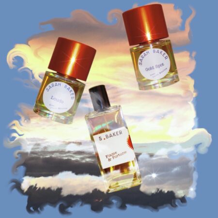 Sarah Baker Perfumes Flame & Fortune, Loudo and Goldspot