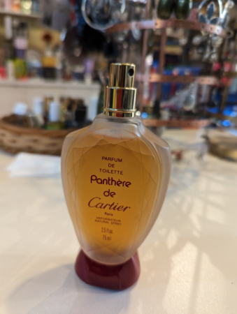 1986 vintage Cartier Panthère parfum de toilette