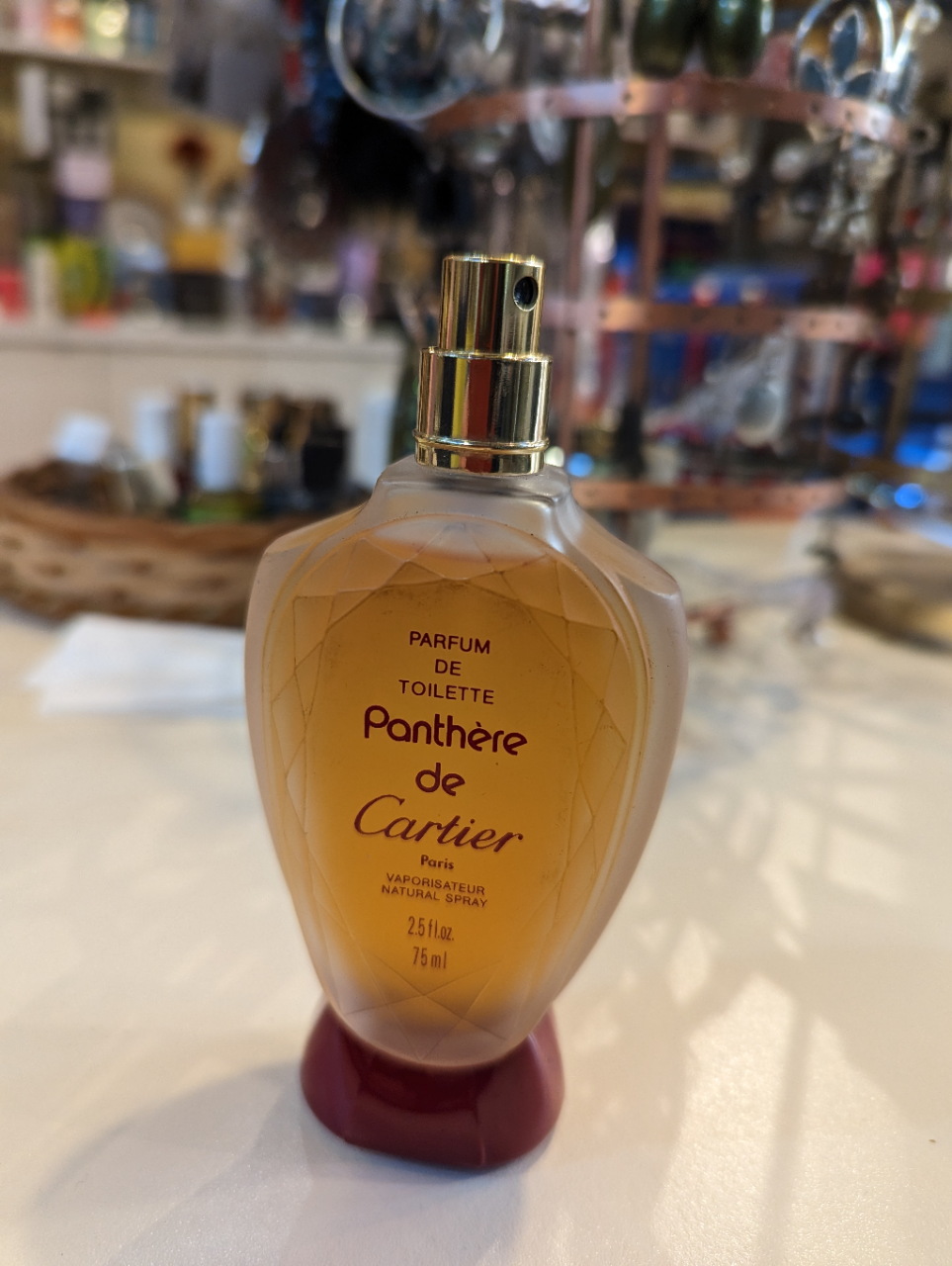 Panthere de 2025 cartier perfume vintage