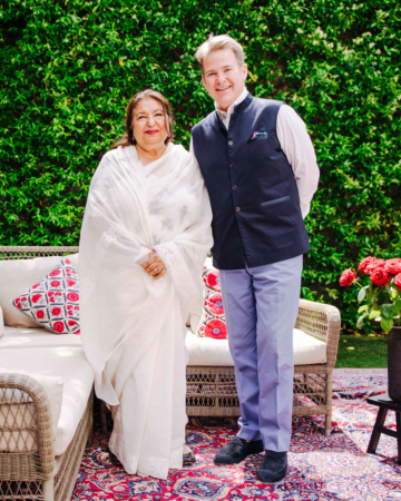 Co-founders Anita Lal and Paul Austin of LilaNur Parfums