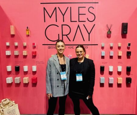 Founder Janelle Palibrk of Australian Myles Gray