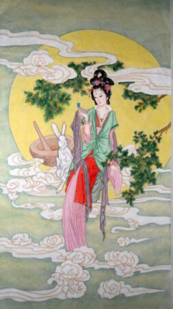 Chinese moon goddess, Cháng’é (嫦娥