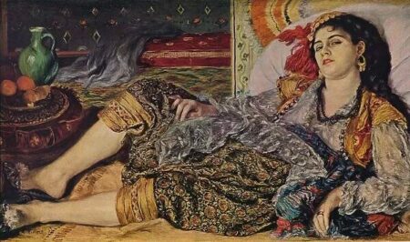 Odalisque Pierre Auguste Renoir