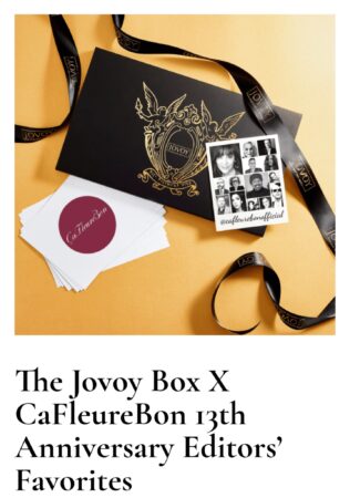 The Jovoy x Cafleurebon 13th anniversary Editor's box
