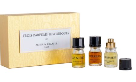 Astier de Villatte Trois parfums historiques collection Le Dieu Bleu, artaban and Les Nuits