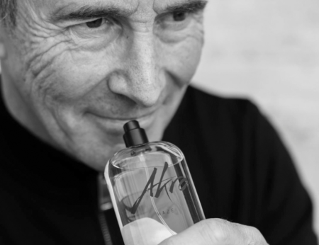 master perfumer Olivier Cresp and cofounder of Akro