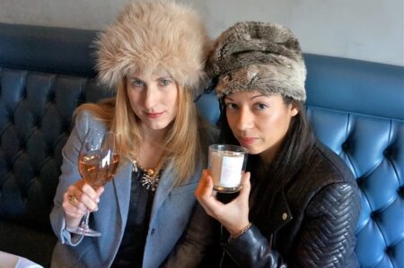 Kelly Jones and perfumer Christina Christie of IFF