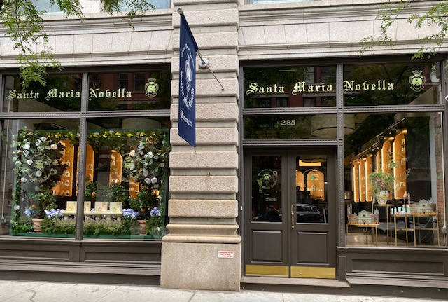 Santa Maria Novella perfume shopping in New York Ciy