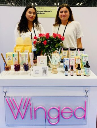 Winged Wellness Mariah Alvira and Kloee Openshaw NY NOw 2023 Summer Market