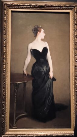 Madame X at the Museum of Fine Arts