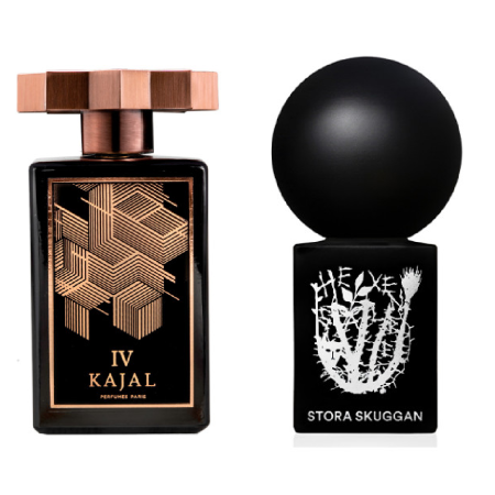 Kajal Perfume IV and Stora Skuggan Hexensalbe