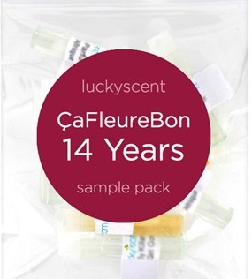 CaFleureBon 14th anniversary Luckyscent discovery set