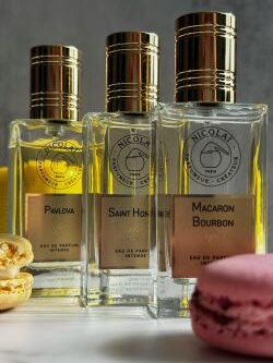 Nicolaï Parfumeur-Createur Pavlova, Saint Honre and Macaron Bourbon by Nicolaï Parfumeur-Createur