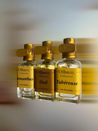 Olibanum Osmanthus, Oud and Tubereuse are great layered