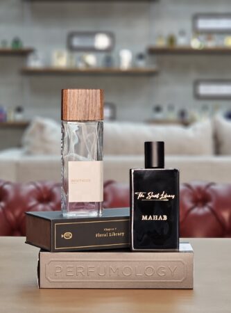 Perfumology-Boutique-and-Scent-Library-Mahab-at-Scent-Library-Dubai-July-2024-333x450 علم العطور ومكتبة الروائح: بناء اتصالات عالمية