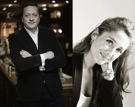 Francois Henin of Jovoy Paris and perfumer Vanina Murraciole