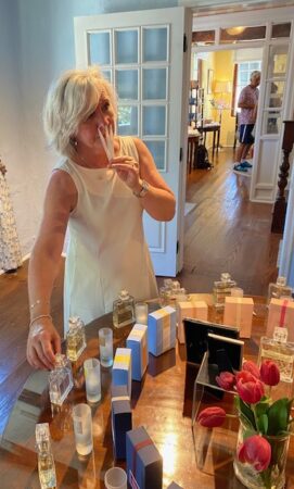 Lili Bermuda Perfumer and owner Isabelle Ramsay-Brackstone