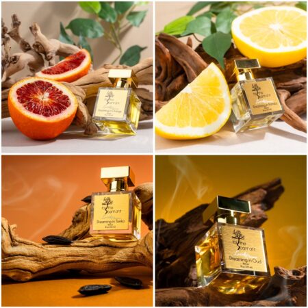 For the Scent of It Lucid Dreams collection, Oud, Tonka, Pomelo , Orange