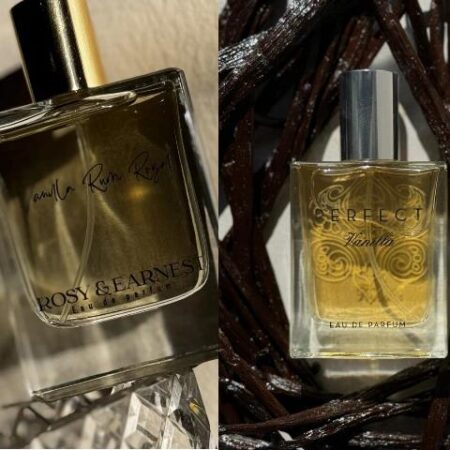 Rosy & Earnest Vanilla Rum Royal and Sarah Horowitz Parfums Perfect vanilla are indie vanilla fragrances