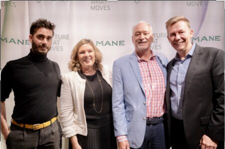 Ugo Charron with Stéphanie Trouiller Andreas Steiner and Vincent Kuczinski 