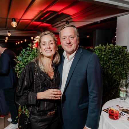 Vanina Muracciole and Francois Henin at the launch event of Jeroboam Your Oudhness at Harrods