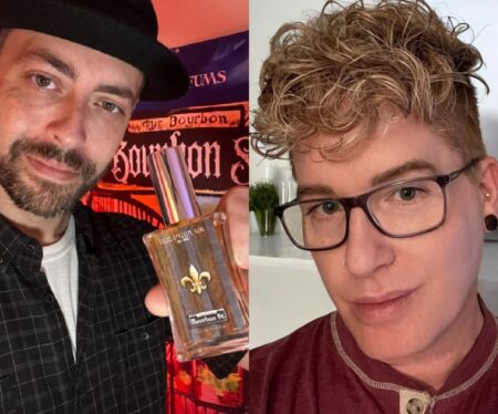 Hez Binkowitz of Hez Parfums and Darren Alan of Darren Alan Perfumes