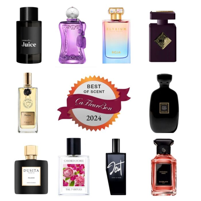 What did Influencers choose as top ten perfumes of 2024