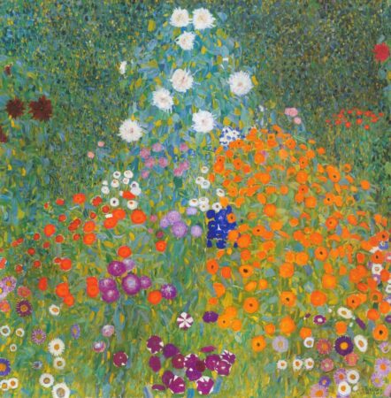 Flower Garden by Gustav Klimt