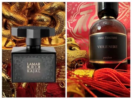 Kajal Lamar Noir and Meo Fusciuni Viole Nere for Chinese New year 2025