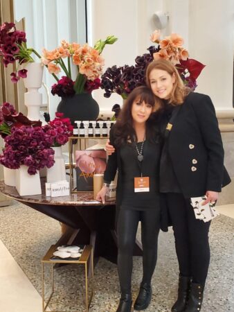 Michelyn Camen Editor in Chief with Saskia Havekes of Grandiflora