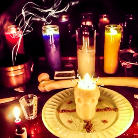 Voodoo Altar Burning Cinnamon