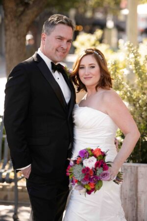 Gabrielle Durand-Joe Kraska Wedding Photo