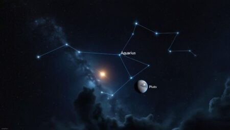 Pluto entered Aquarius on November 19, 2024, and will remain there until March 2043.