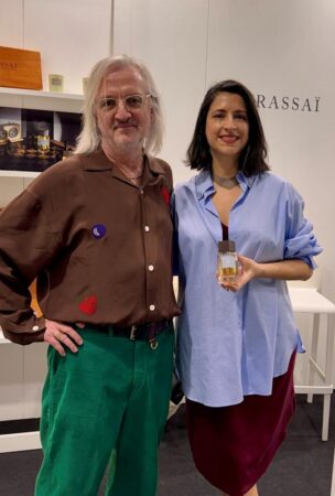 Ralf Schweiger and Natalia Outeda Frassaï Ajedrez