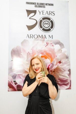 Aroma M perfumes Founder and Perfumer Maria McElroy